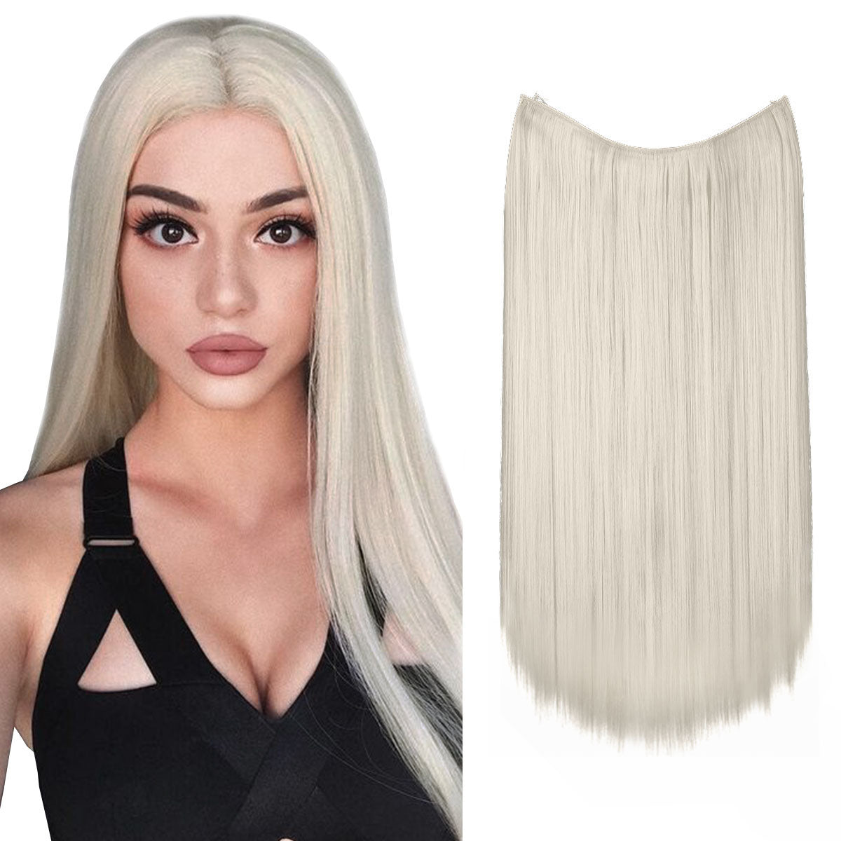 Straight Invisible Halo Extensions